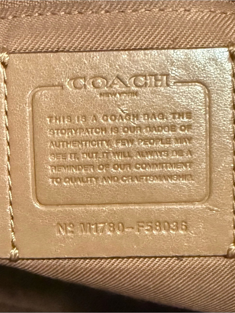 Coach Chelsea Saddle Tan Pebbled Leather Shoulder Hobo Bag! - Picture 11 of 12